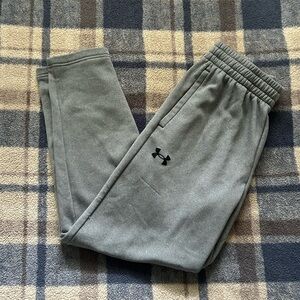 Men’s Large Under Armour Charcoal Fleece Sweatpants